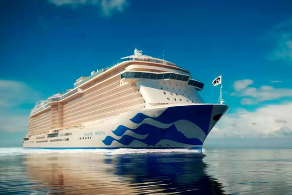 Asi espectacular en Diamond Princess