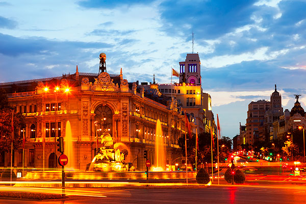 Madrid, Paris, Alpes e Italia